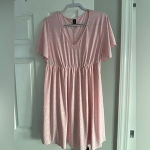 Plus Sized Eyelet Dress